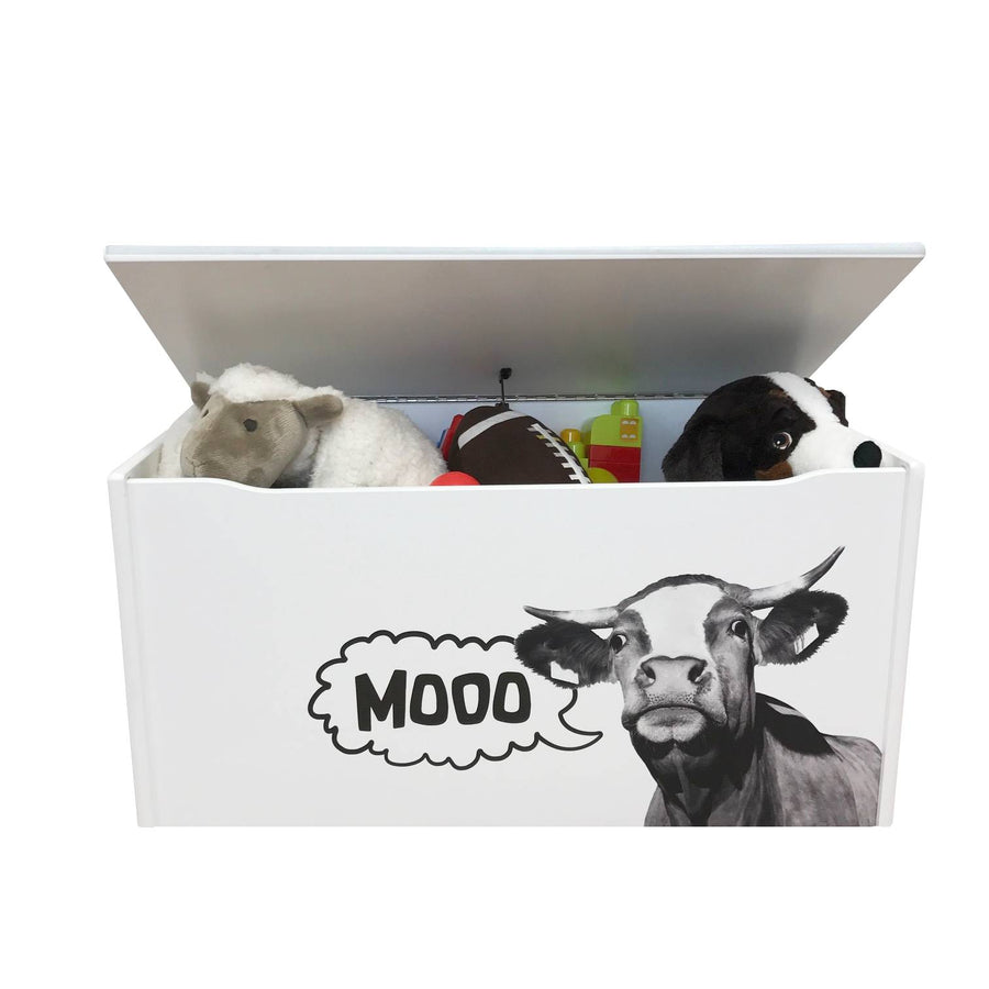 Little Prints: "Mooo" Toy Storage Box